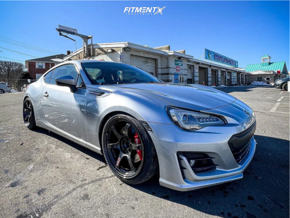 2017 Subaru BRZ Limited with 18x9.5 Gram Lights 57dr and Firestone