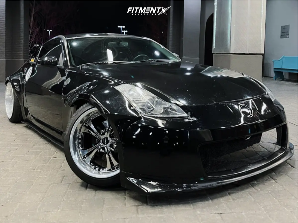 2008 Nissan 350Z Enthusiast with 18x10 Weds Cerberus Ii and