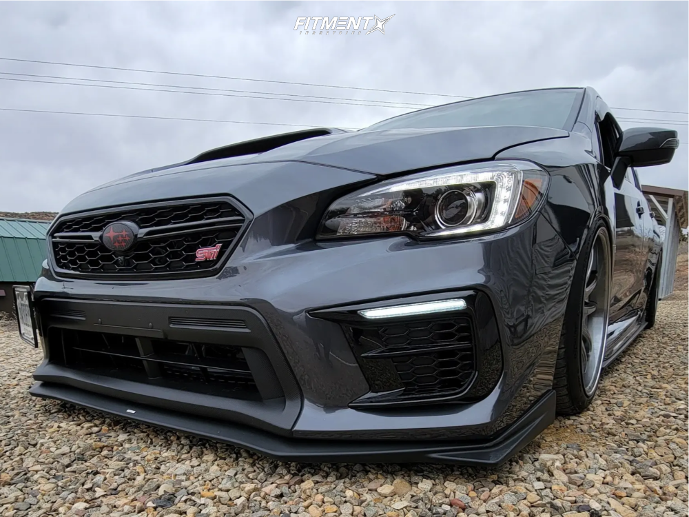 2021 Subaru WRX STI Limited with 18x9.5 Aodhan Ds02 and