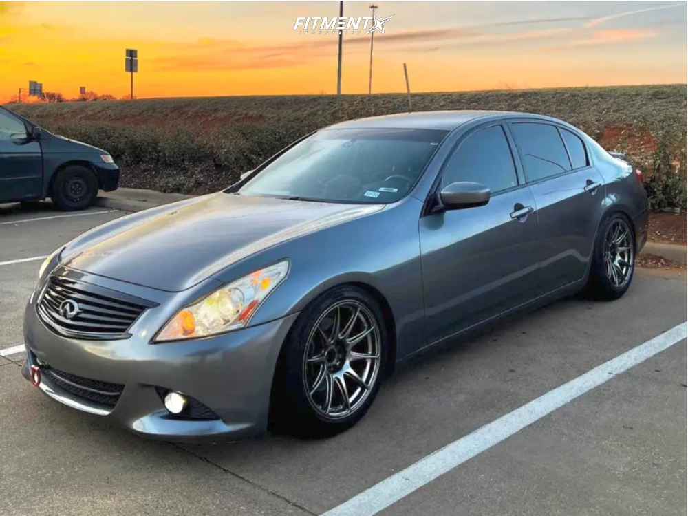 2012 INFINITI G37 Journey with 18x8.75 XXR 527 and Michelin 235x45