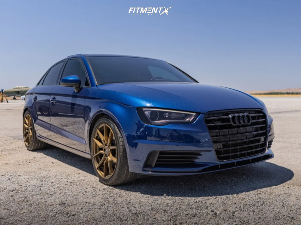 2016 Audi A3 Quattro Premium with 18x8.5 Option Lab R716 and Nitto