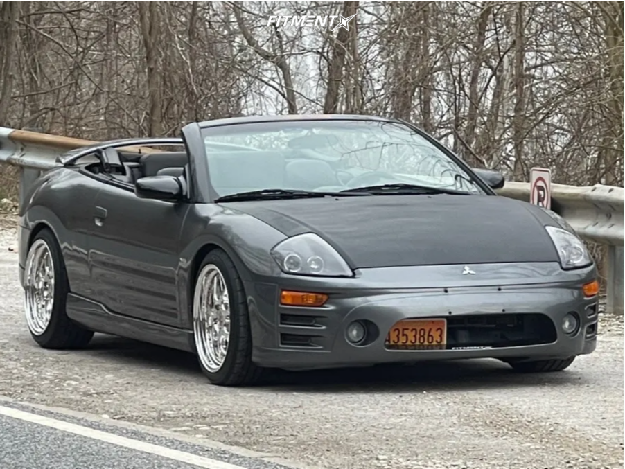 2003 Mitsubishi Eclipse Spyder GTS with 18x8.5 Aodhan Ds01 and