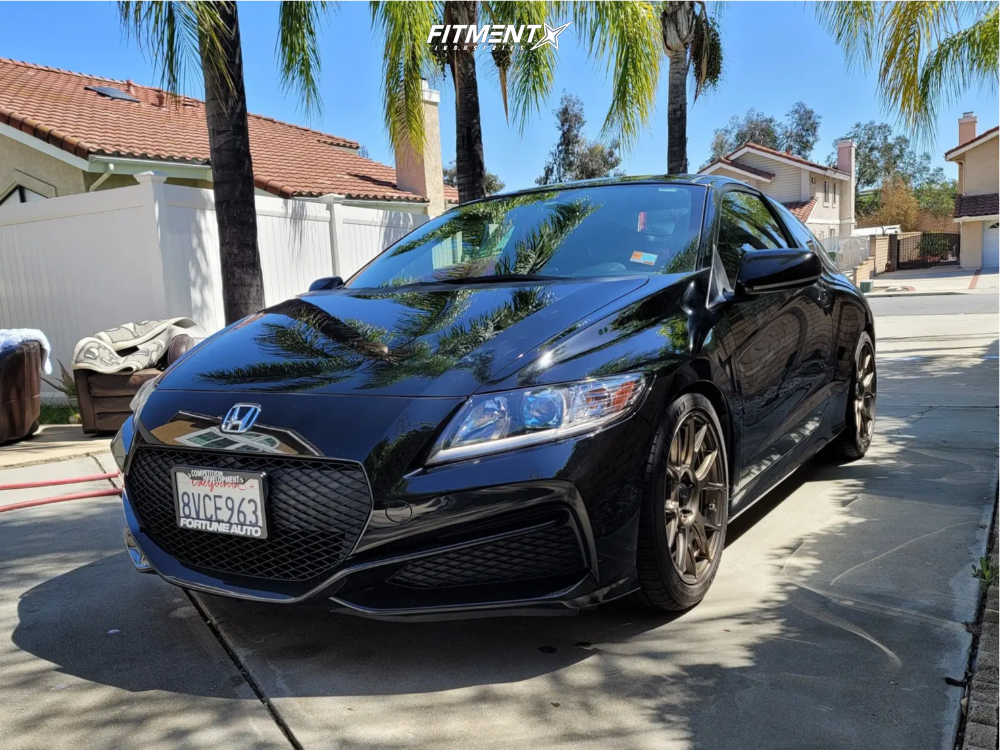 2016 Honda CR-Z LX with 17x8 Konig Ampliform and Michelin 225x45