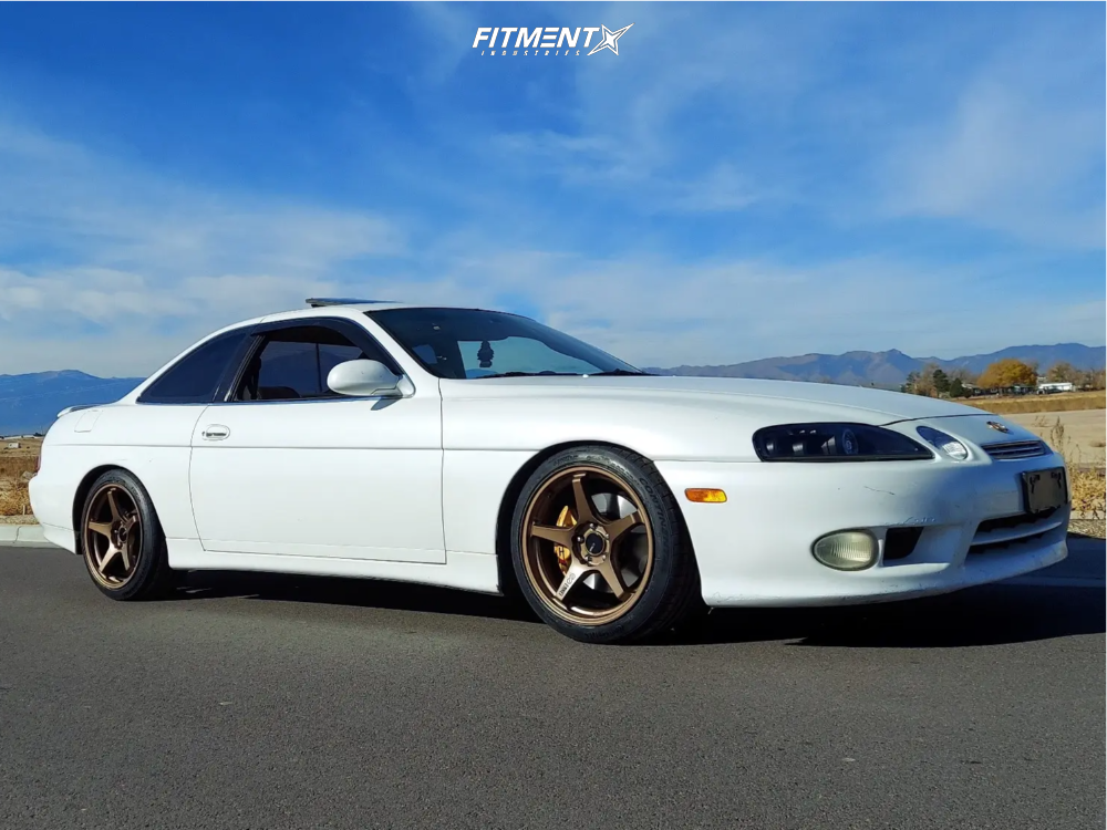 1997 Lexus SC400 Base with 18x9.5 Enkei Ts-5 and Continental