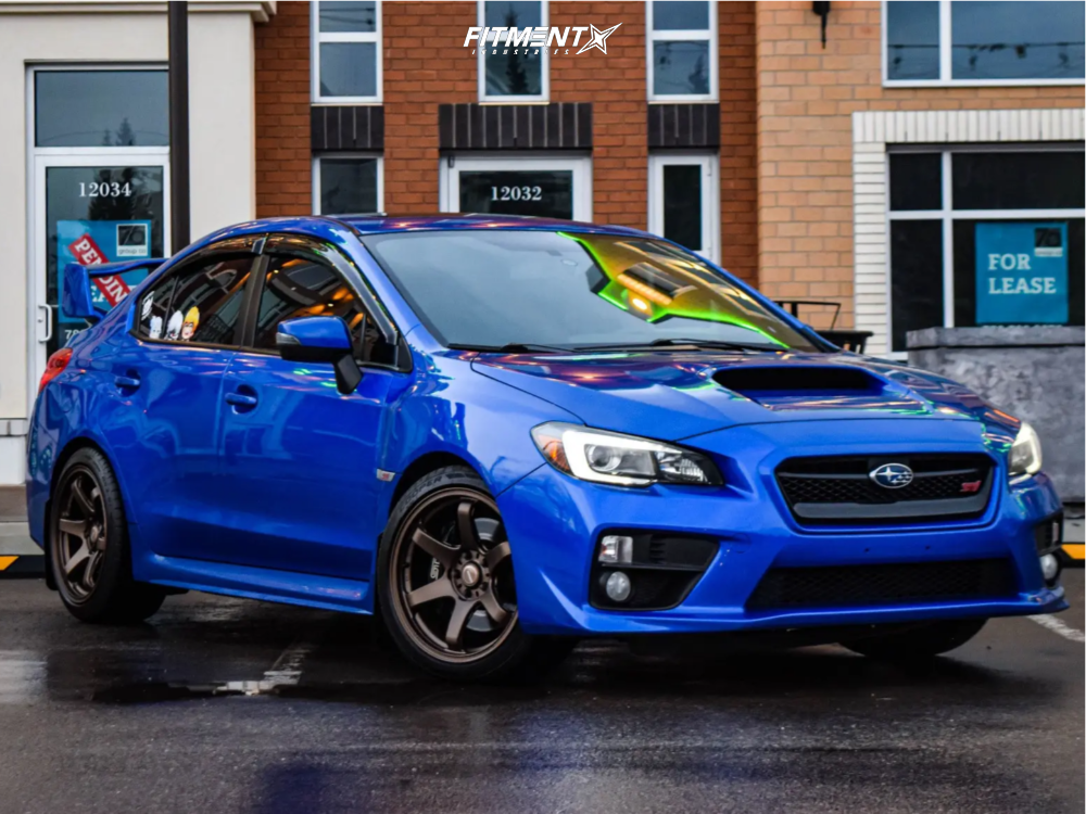2015 Subaru WRX STI Base with 18x9.5 Superspeed RF06RR and Cooper
