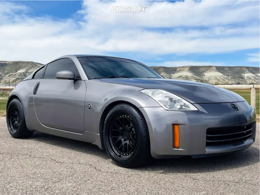 2007 Nissan 350Z Base with 18x9.5 Aodhan Ds06 and Continental