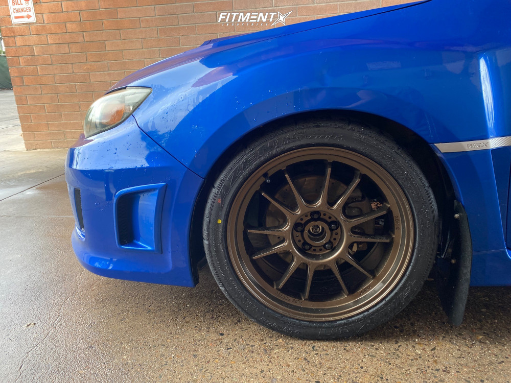 2011 Subaru Impreza WRX with 18x8.5 Konig Hypergram and Falken