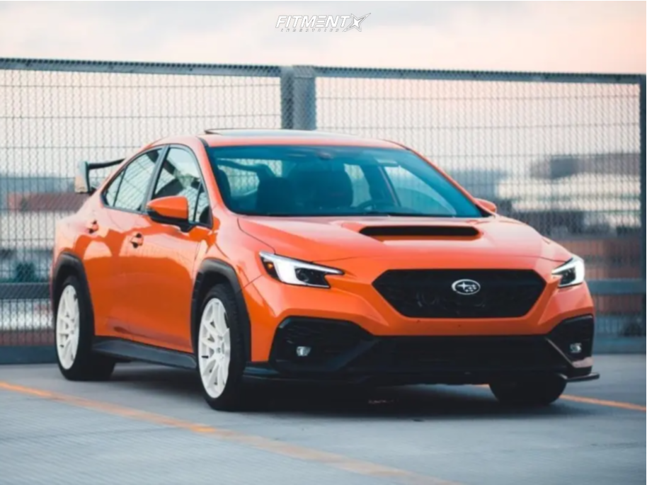 2022 Subaru WRX Sport-tech with 18x8.5 AVID1 Av32 and Dunlop