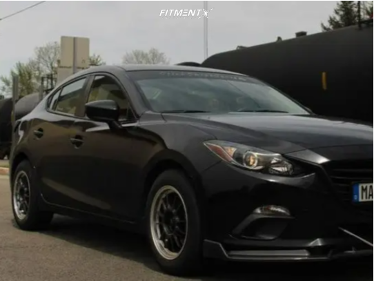 2015 Mazda 3 i SV with 16x8 Konig Hypergram and Cooper 205x60 on