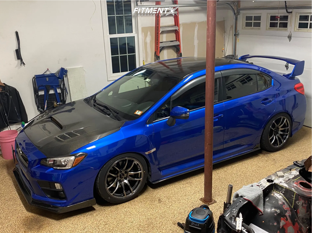 2017 Subaru WRX STI Base with 18x9.5 Vors Tr4 and Kenda 245x40 on