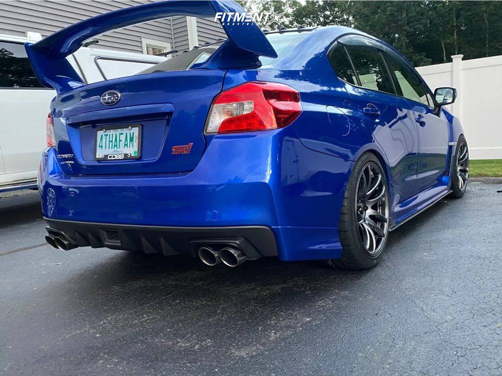 2017 Subaru WRX STI Base with 18x9.5 Vors Tr4 and Kenda 245x40 on