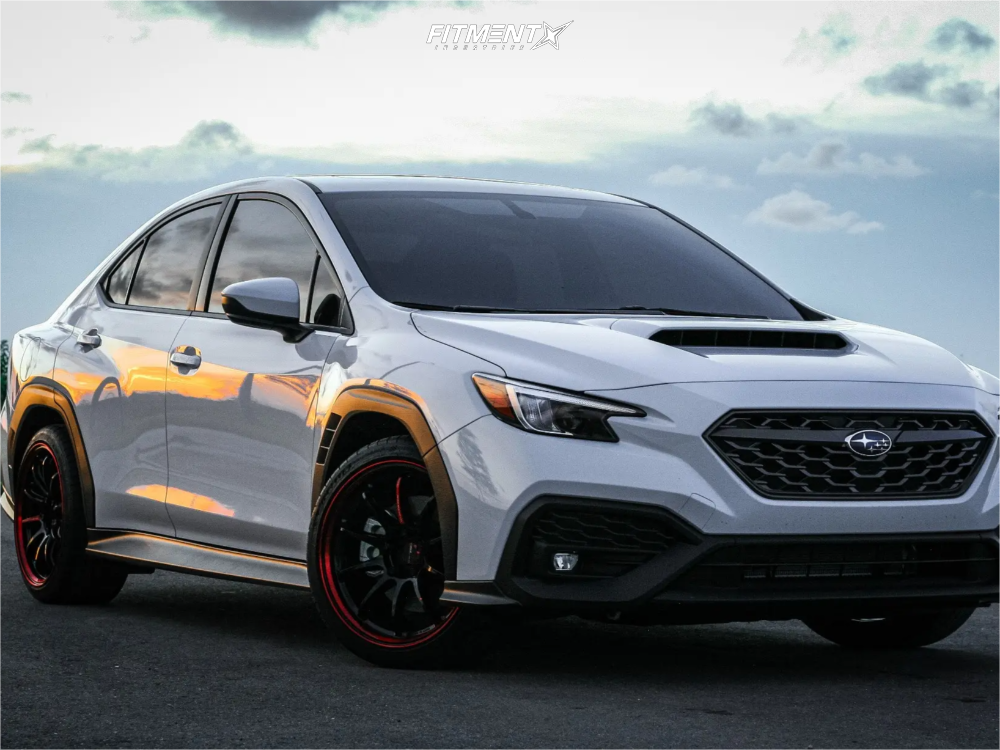 2022 Subaru WRX Premium with 18x9.5 Work Emotion and Michelin 2022 Subaru WRX Premium with 18x9.5 Work Emotion and Michelin