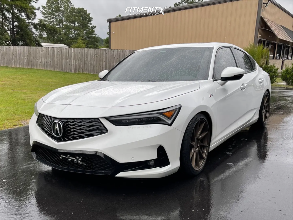 2023 Acura Integra A spec w tech pac (manual) with 18x8.5 Aodhan
