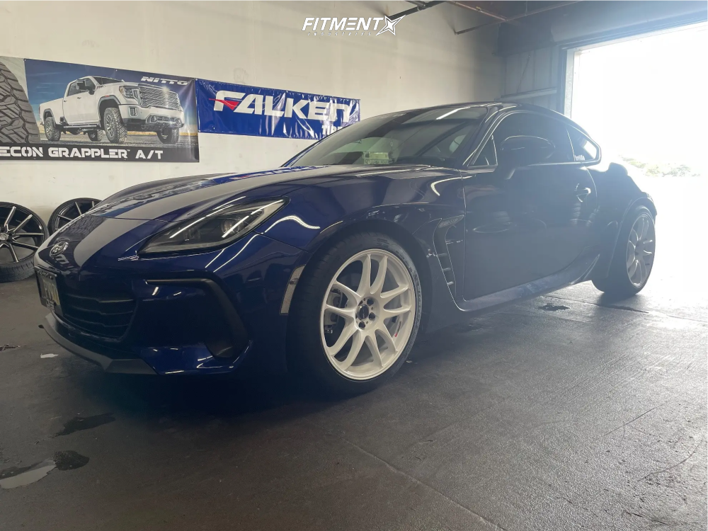 2022 Subaru BRZ Limited with 18x8.5 Work Emotion Cr Kiwami and