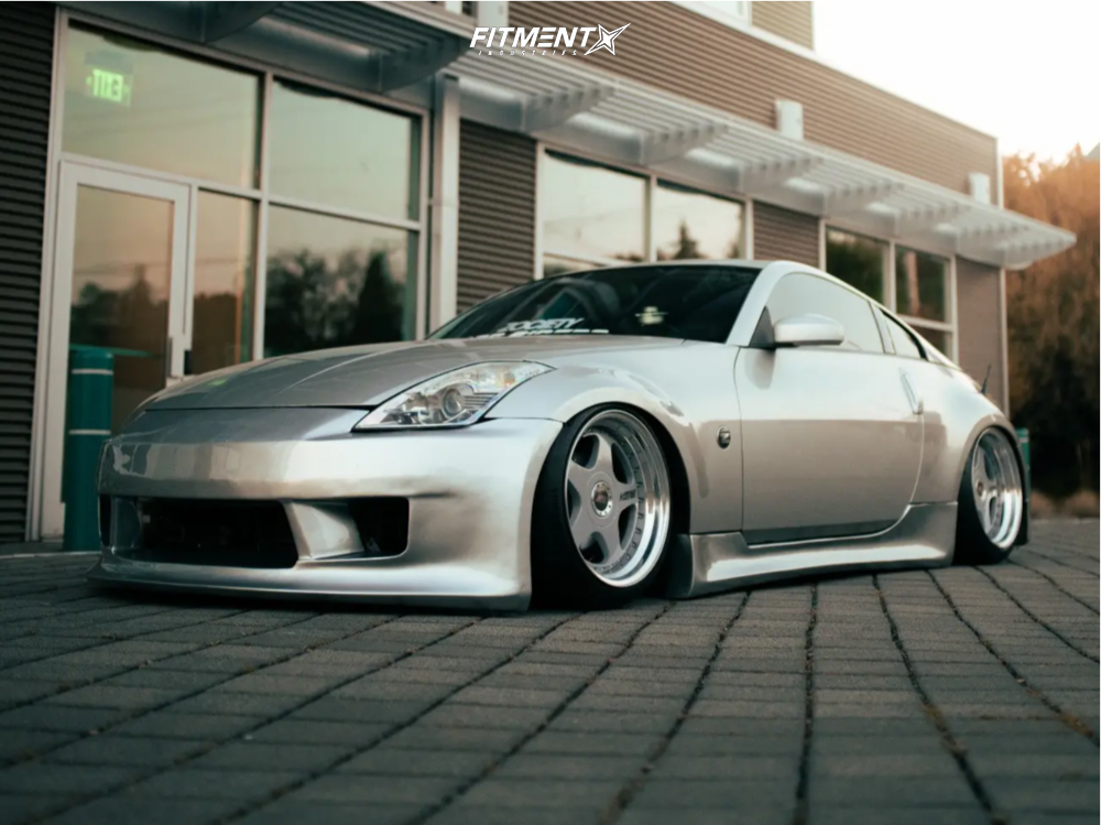 2003 Nissan 350Z Touring with 18x10.5 SSR Koenig and Continental