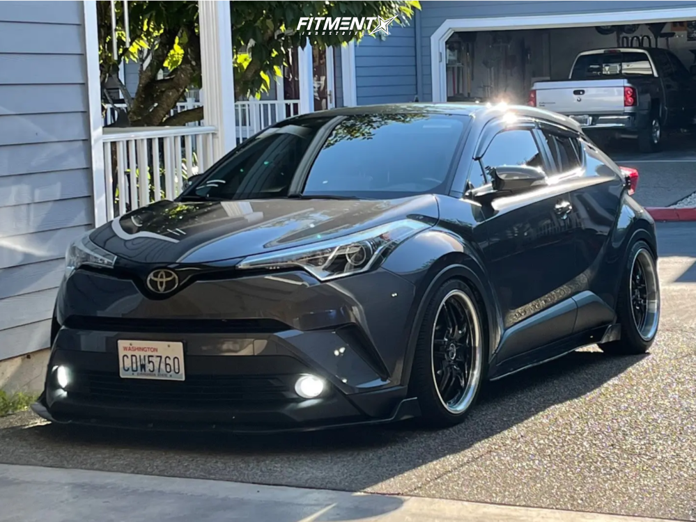 2019 Toyota C-HR XLE with 19x8.5 Firenze Wheels Model 337 and