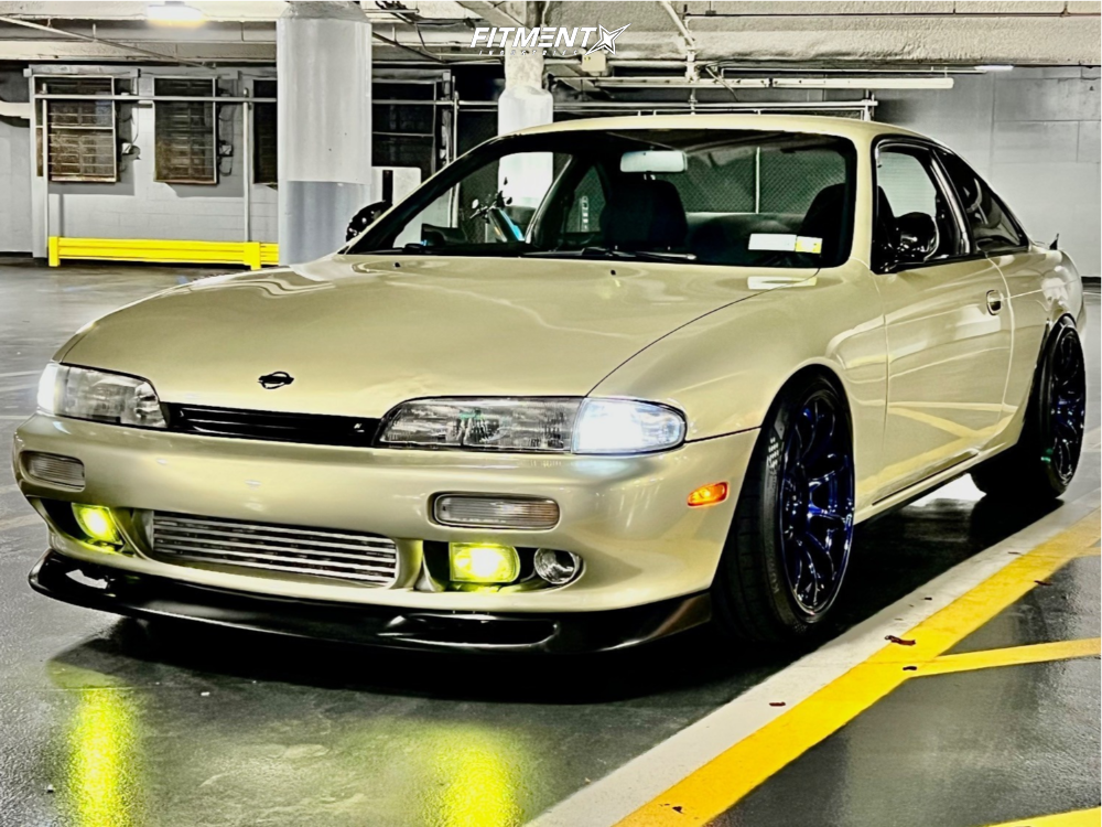 uu  1995 Nissan 240SX Base with 18x9.5 Volk Ze40 and Kumho 225x40 on