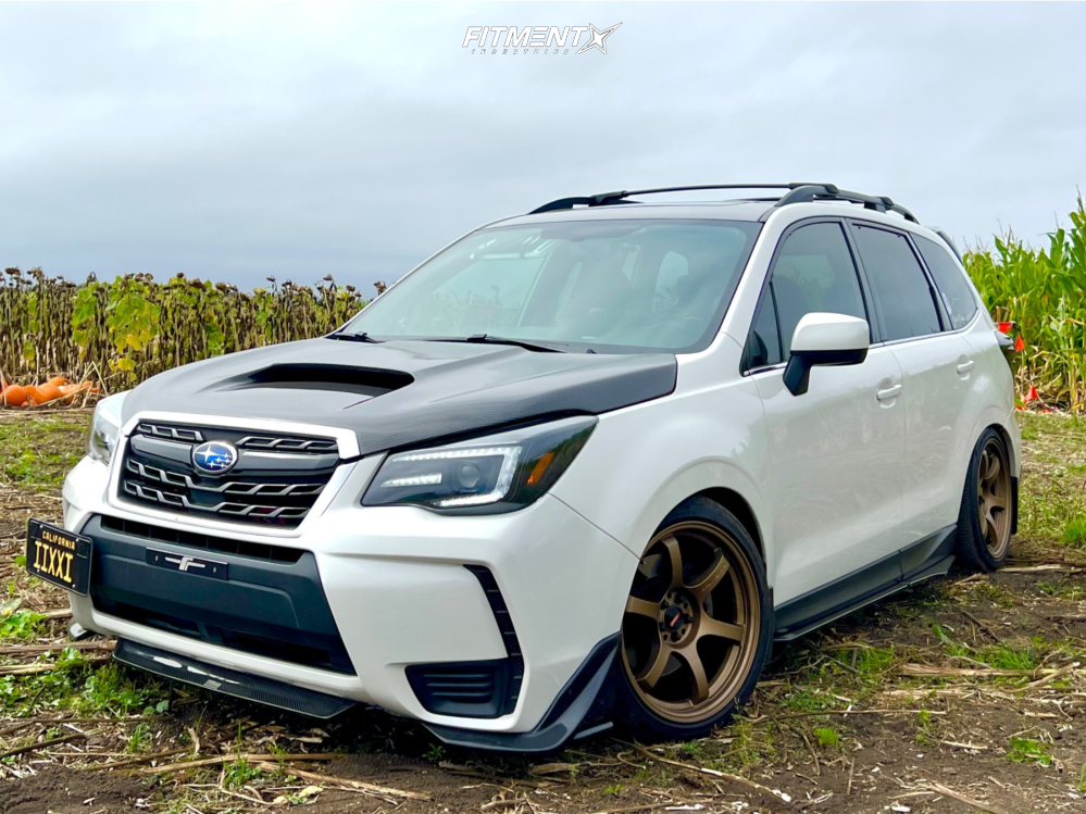 2017 Subaru Forester 2.0XT Premium with 18x9.5 Gram Lights 57dr