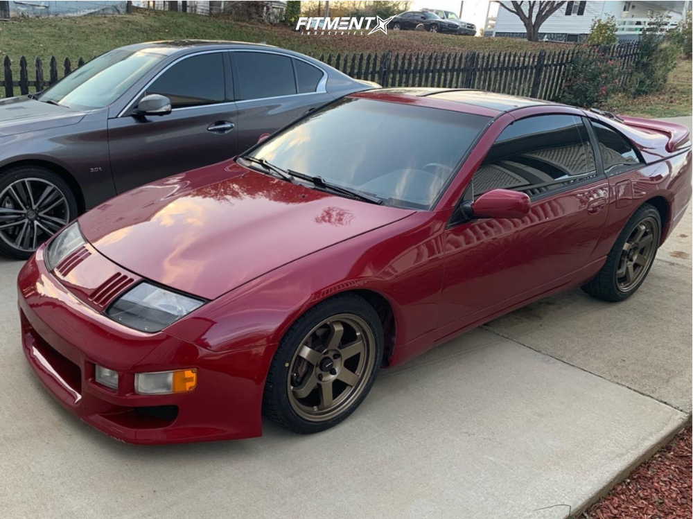 1990 Nissan 300ZX Base with 17x8 AVID1 Av6 and Falken 225x45 on