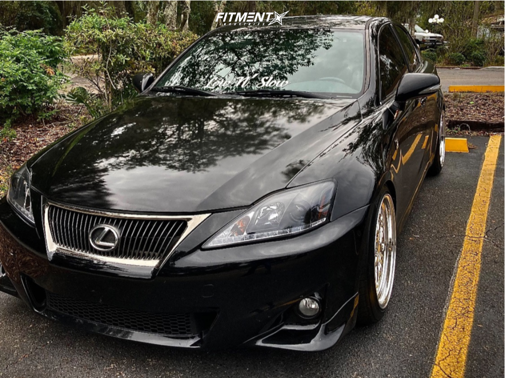 2013 Lexus IS250 Base with 18x9.5 Aodhan Ds01 and Nitto 235x40 on