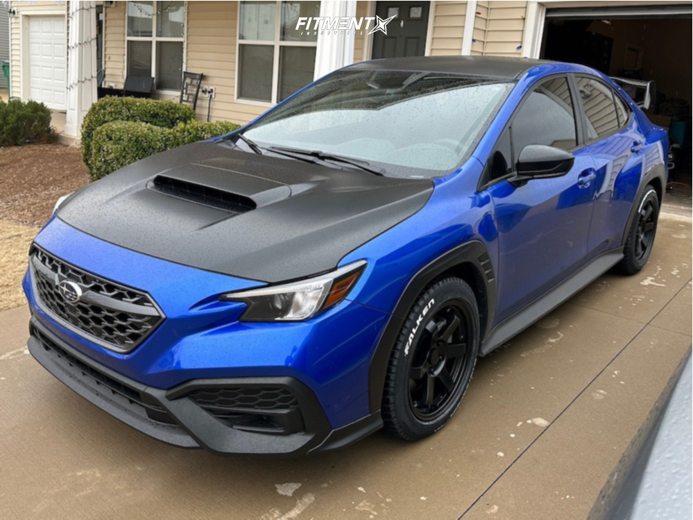 2022 Subaru WRX Base with 17x8 AVID1 Av6 and Falken 225x50 on