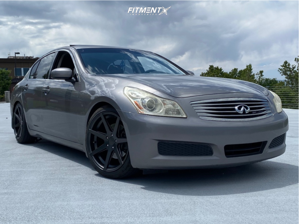 2008 INFINITI G35 X with 19x9.5 Rohana Rc7 and Hankook