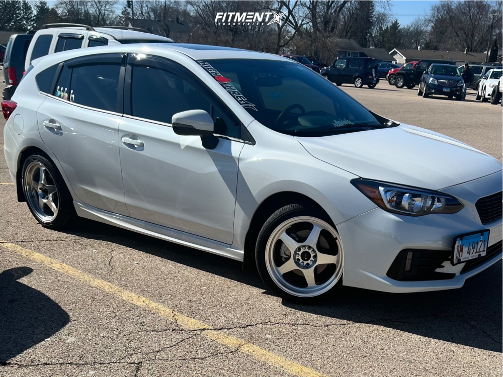 2023 Subaru Impreza Sport with 18x8 Vors Sp1 and Yokohama 225x40
