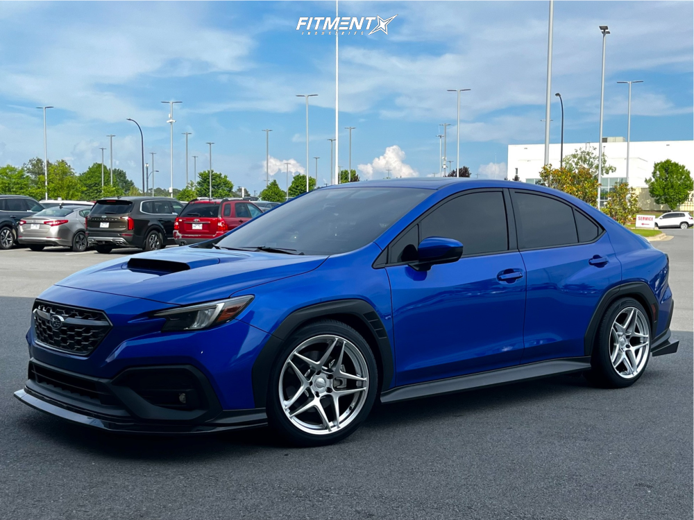 WRX Mk-S 142㎝　21-22 2022 Subaru WRX Premium with 18x9.5 Kansei Astro and Hankook