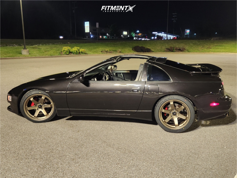 1996 Nissan 300ZX Turbo with 18x9.5 AVID1 Av6 and Falken 235x40 on