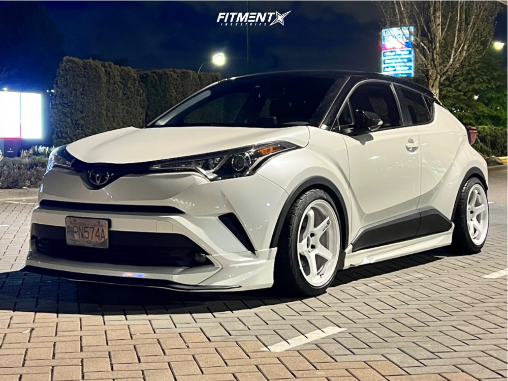 2019 Toyota C-HR XLE Premium with 18x10 Advan Racing Gt and