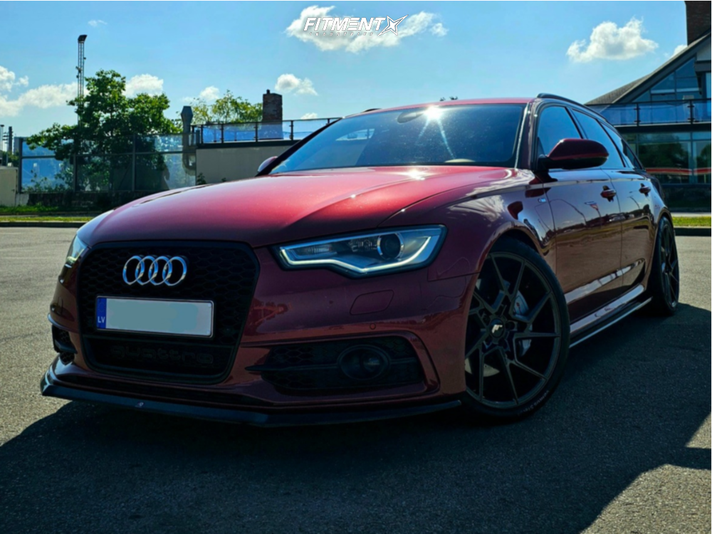 2014 Audi A6 Quattro TDI with 20x9 Japan Racing Jr33 and Hankook