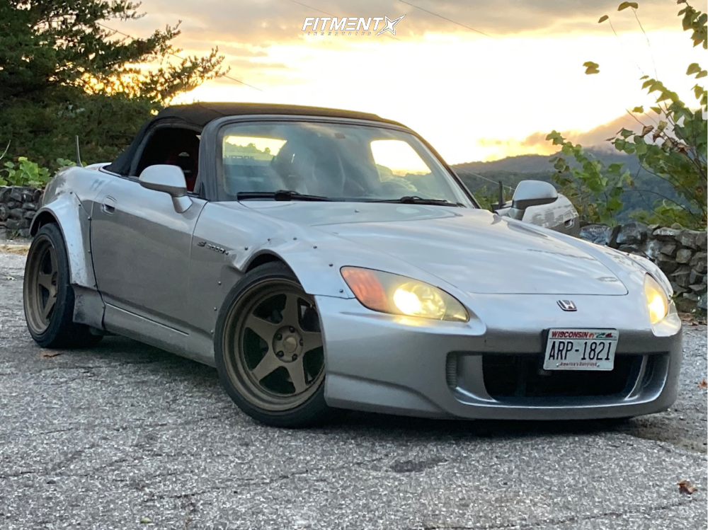 2000 Honda S2000 Base with 18x10.5 Kansei Knp and Kenda 265x35 on