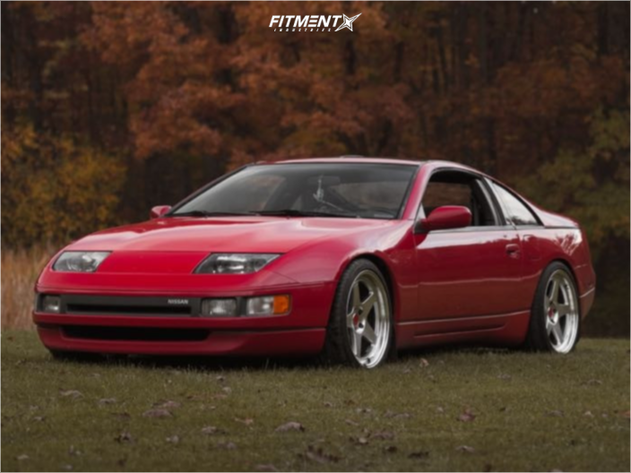 1990 Nissan 300ZX Base with 18x9.5 Kansei Knp and Goodyear 255x40