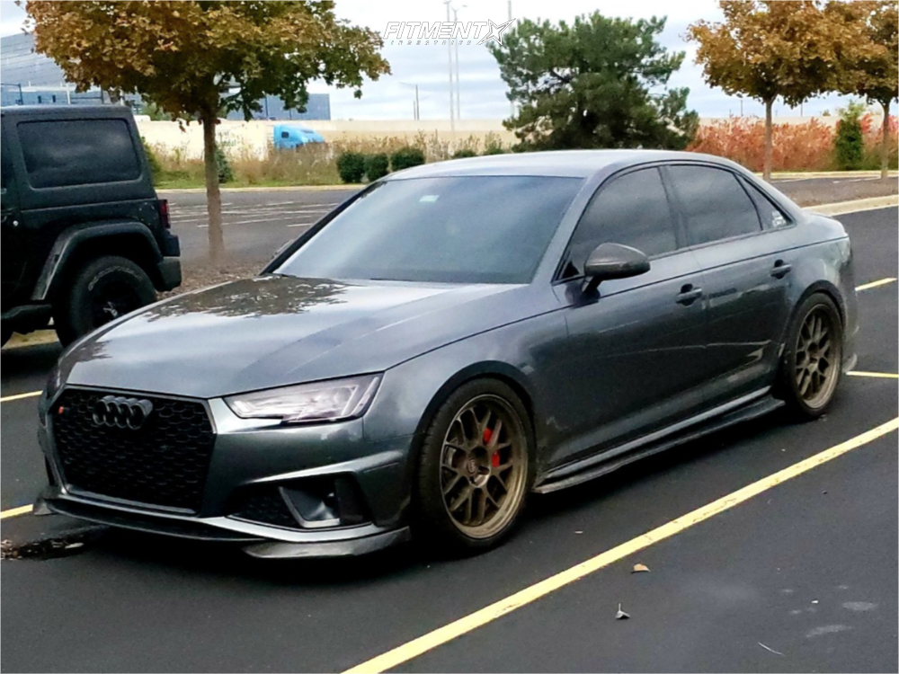 2019 Audi S4 Premium Plus with 19x9.5 BC Forged TD02 and Michelin