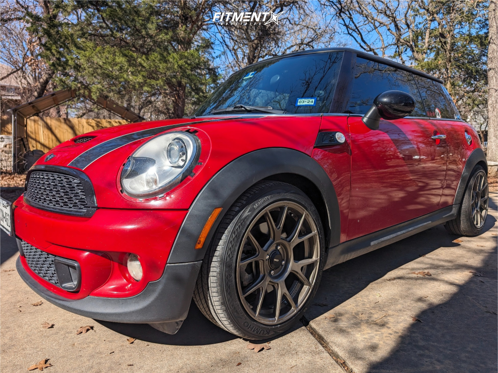 2012 Mini Cooper S with 17x8 Konig Ampliform and Kumho 215x45 on