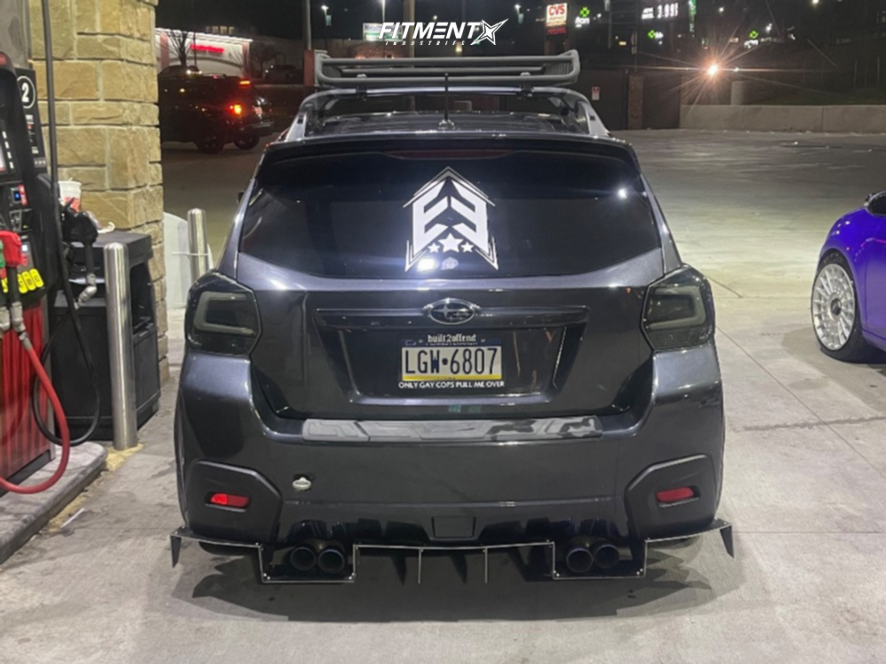 2015 Subaru XV Crosstrek Limited with 18x8.5 Enkei Tms and