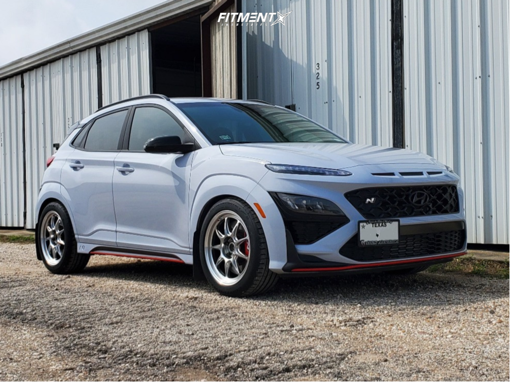 2023 Hyundai Kona N Base with 18x8.5 Konig Countergram and