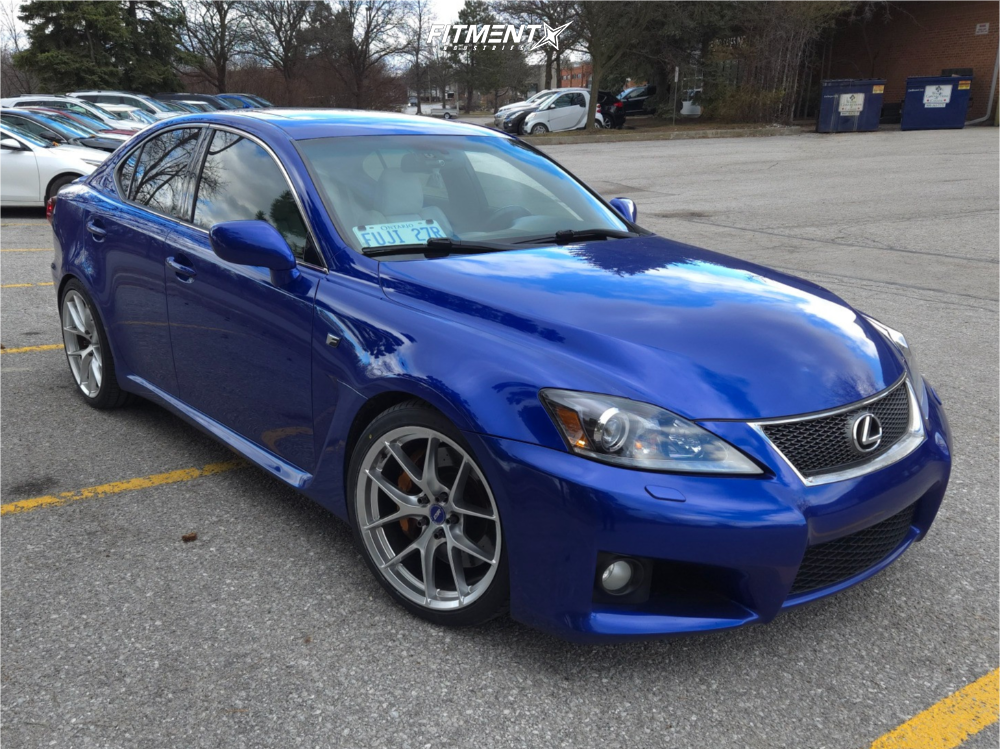 2008 Lexus IS F Base with 19x9.5 ESR Rf2 and Falken 255x35 on