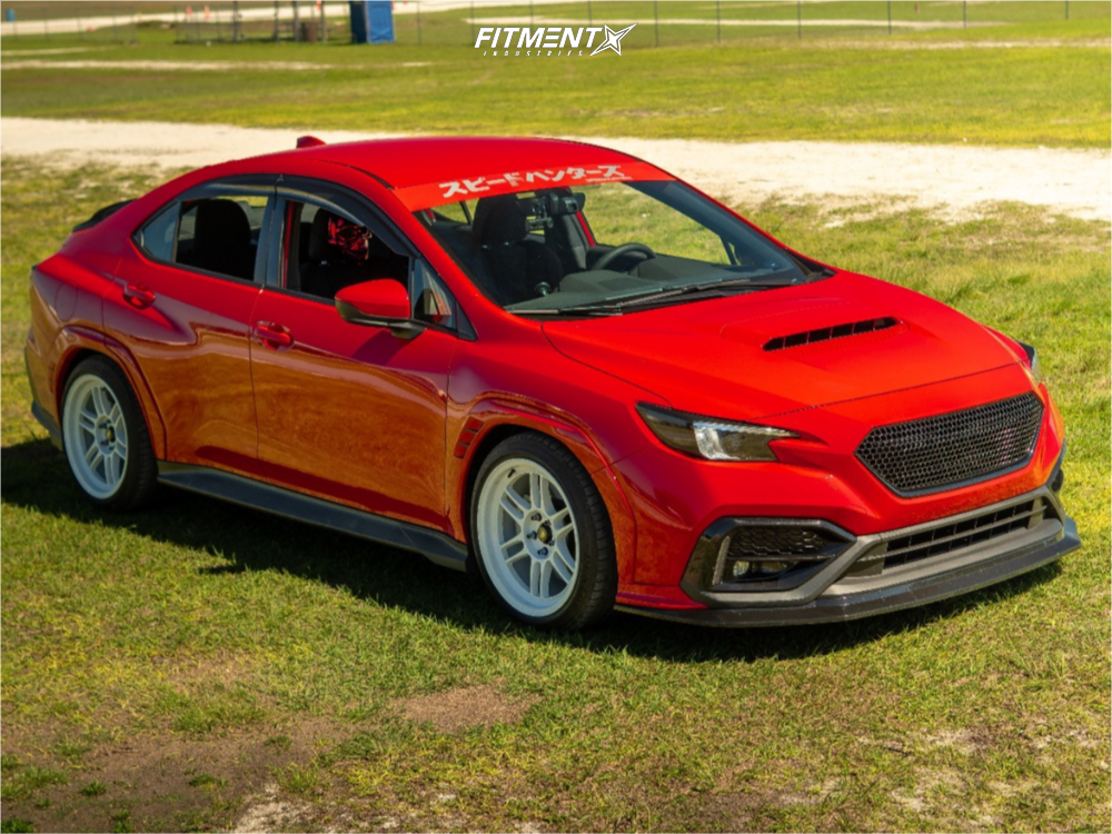 2023 Subaru WRX Premium with 18x9.5 MST Suzuka and Dunlop 245x40