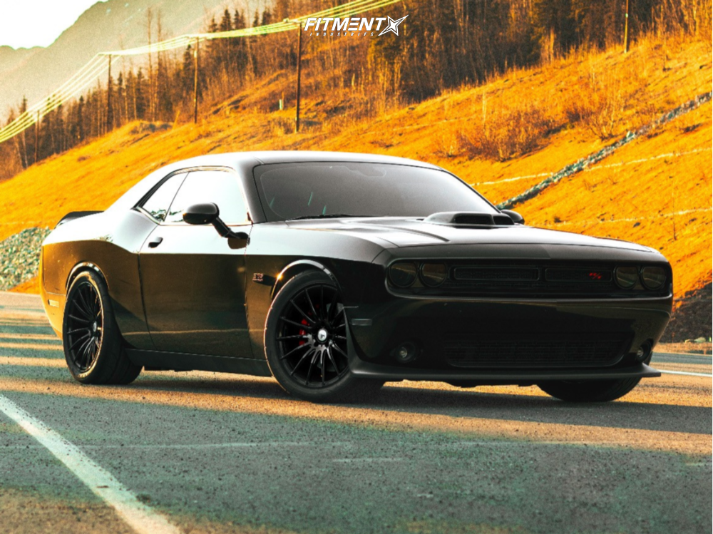 2021 Dodge Challenger R/T Scat Pack with 20x9 Asanti Black Abl-14