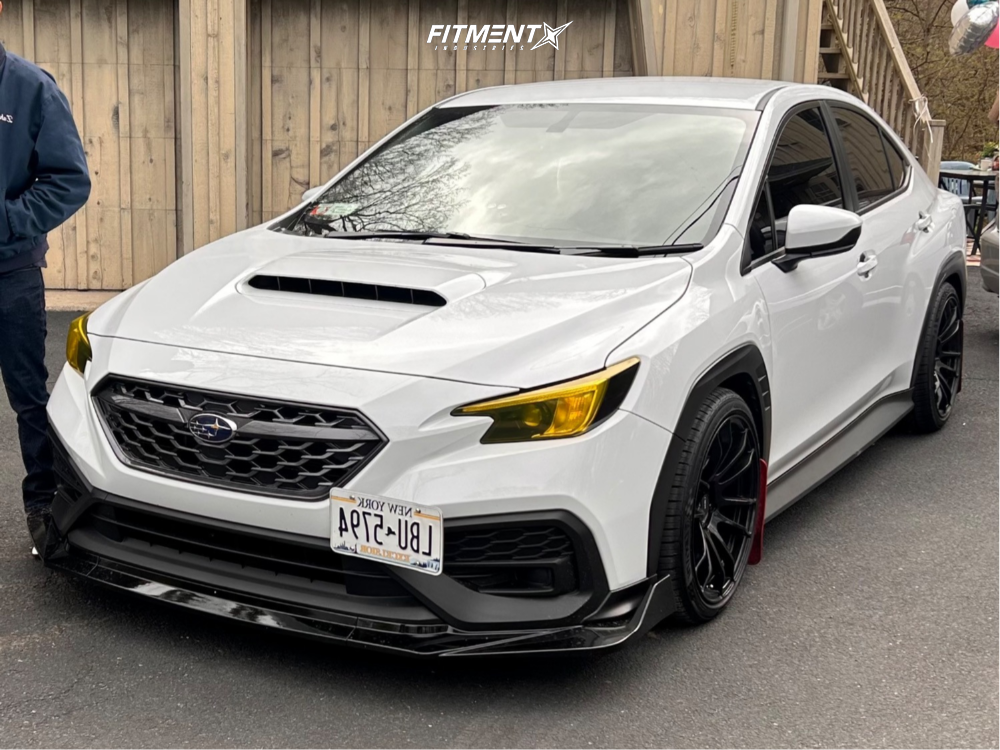 2023 Subaru WRX Base with 18x9.5 AVID1 Av20 and Lexani 255x35 on
