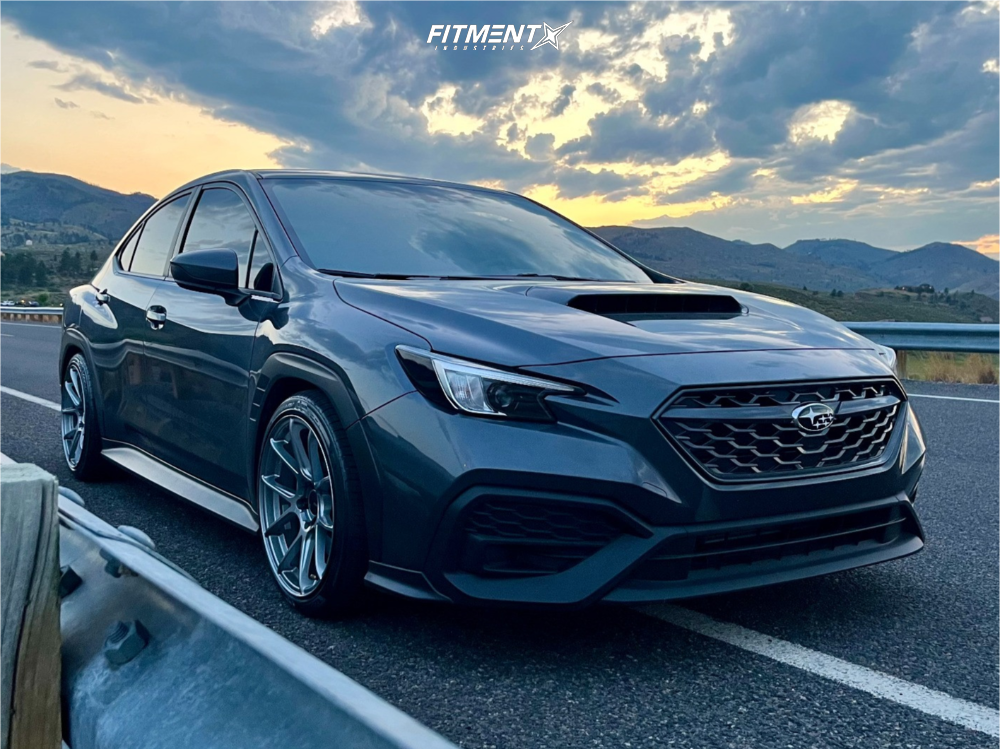 2023 Subaru WRX Base with 18x9.5 Enkei TSV and Lexani 255x35 on