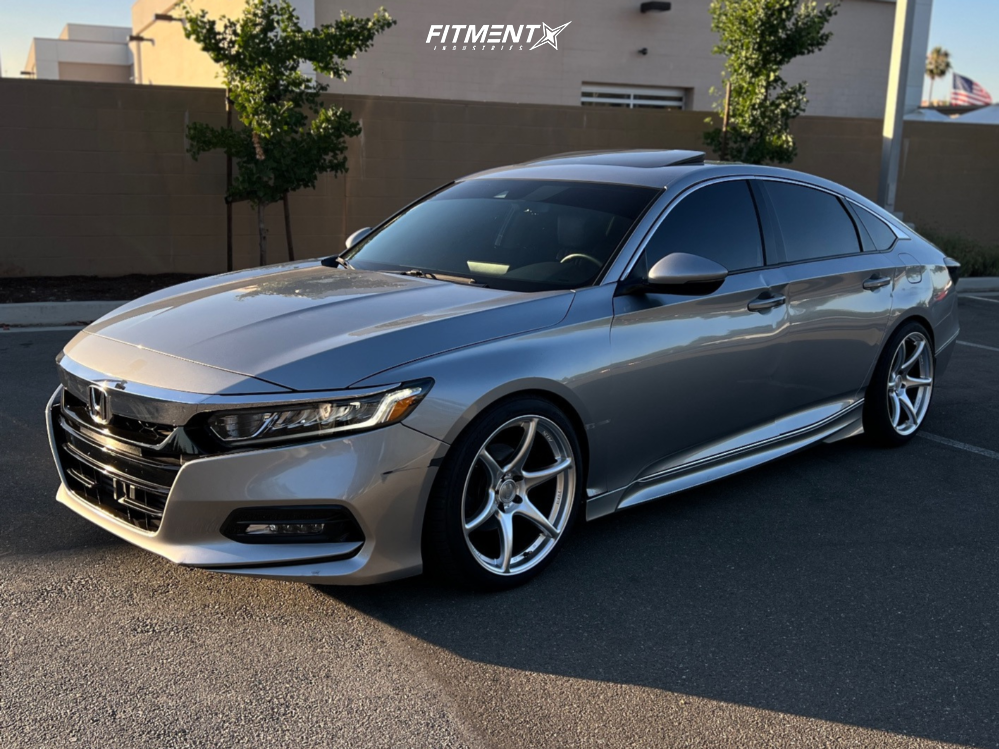 2018 Honda Accord EX-L with 19x9.5 Kansei Tandem and Continental