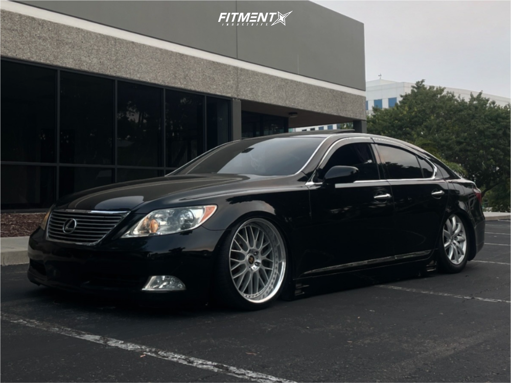 2008 Lexus LS460 Base with 20x10.5 Work VS-XX and Accelera 235x35