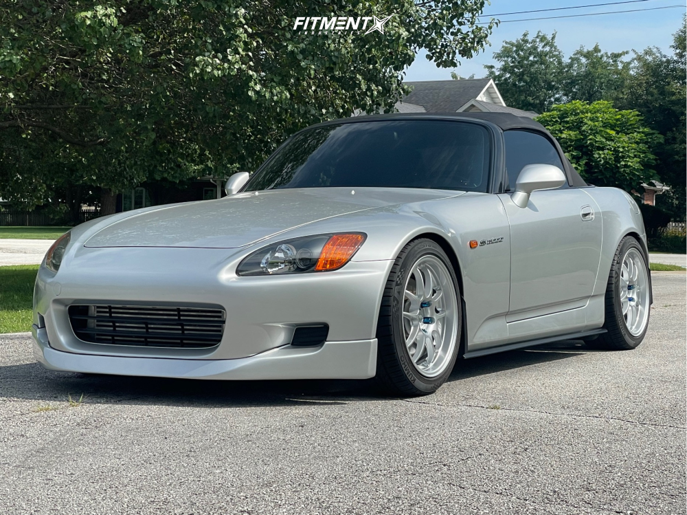 2002 Honda S2000 Base with 17x9 Enkei Pf01 and Kumho 245x40 on