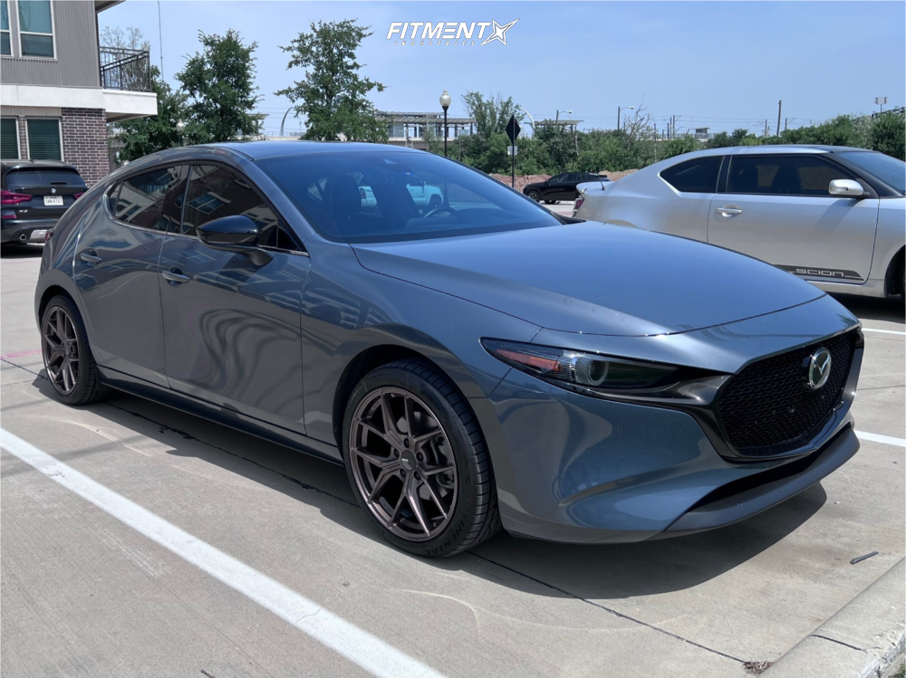 2023 Mazda 3 2.5 Turbo with 18x8.5 Enkei Tsr-x and Continental