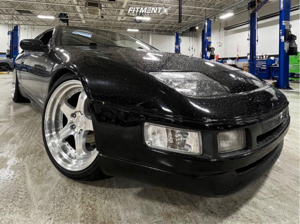 1993 Nissan 300ZX 2 2 with 18x9.5 Aodhan Ah03 and Lexani 235x40 on