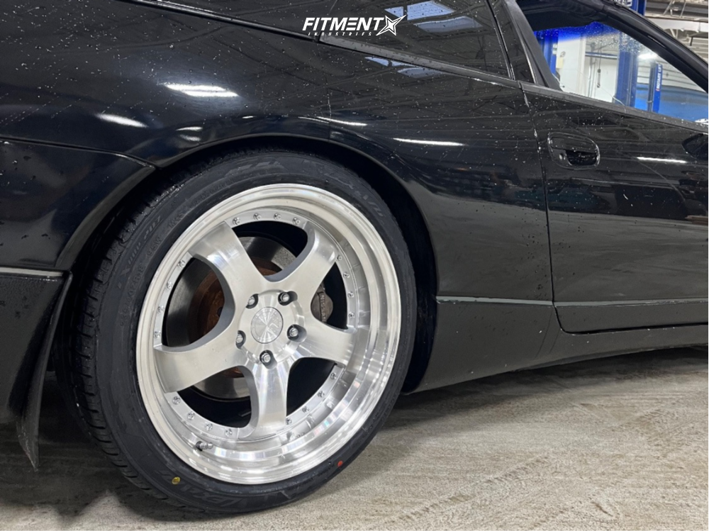 1993 Nissan 300ZX 2 2 with 18x9.5 Aodhan Ah03 and Lexani 235x40 on