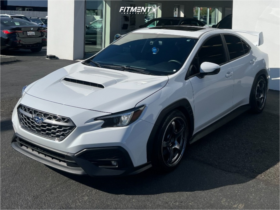2022 Subaru WRX Premium with 18x8.5 Advan Racing TC4 and Pirelli