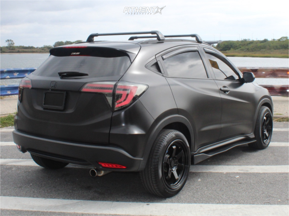 2016 Honda HR-V LX with 17x8 AVID1 AV6 and Pirelli 215x55 on Stock